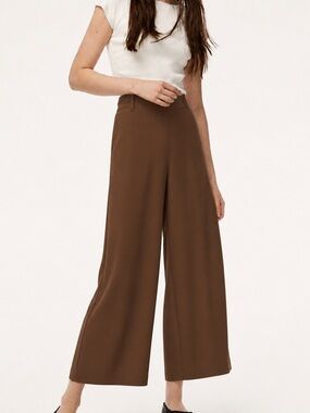 Wilfred Free Faun Pant Elastic Waist Tie Back
Wide Leg Pants Sz XS